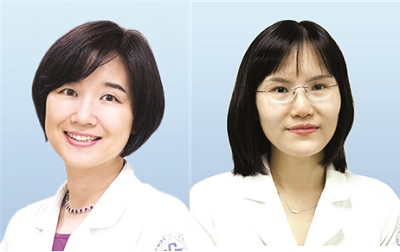 왼쪽부터 박미정·김신혜 교수.