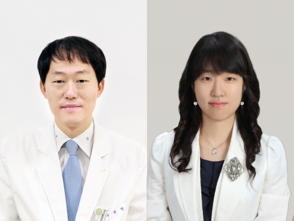 왼쪽부터 분당서울대병원 소화기내과 윤혁 교수, 박지혜 교수.