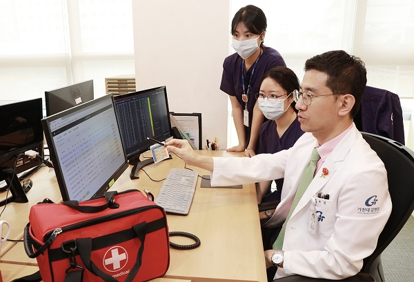 가천대 길병원이 입원환자를 대상으로 AI기반 심정지 예측프로그램을 도입했다.