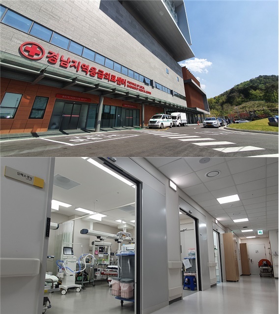 Trung tâm y tế ứng cứu bệnh viện Changwon han maeum xây dựng hệ thống có thể điều trị tổng hợp và đội ngũ chuyên trách thường trực, cố gắng dồn sức lực trong thời gian vàng của các bệnh nhân khu vực.